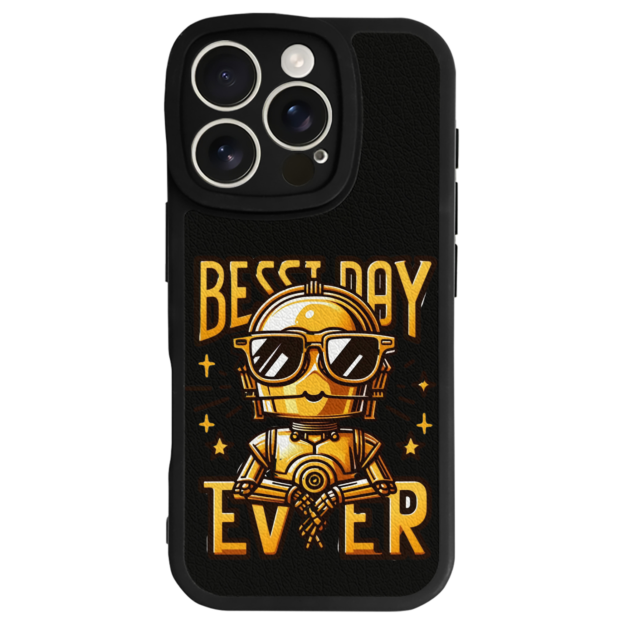 （画像用） スター・ウォーズ Star Wars 【iPhone 16シリーズ対応】シリコンスマホケース（レザー調） 材質：シリコン